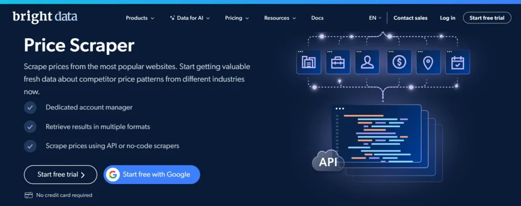 Bright Data Price Scraper 