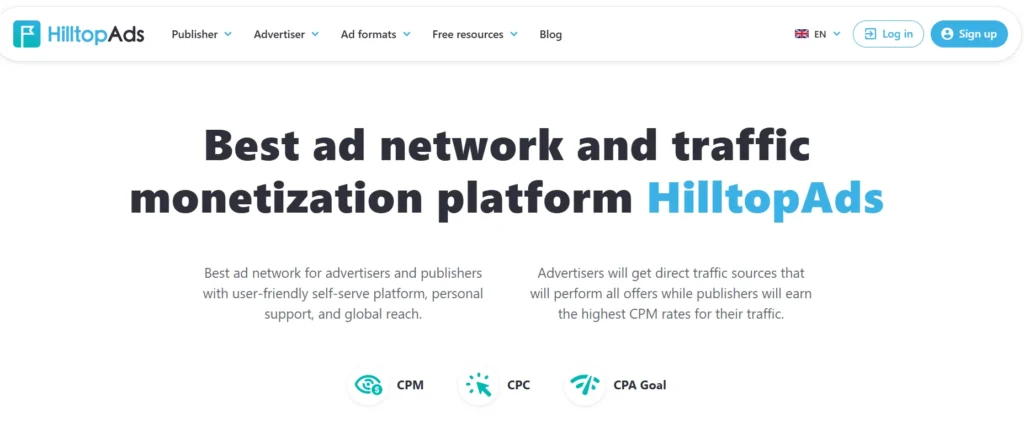 Hilltopads network