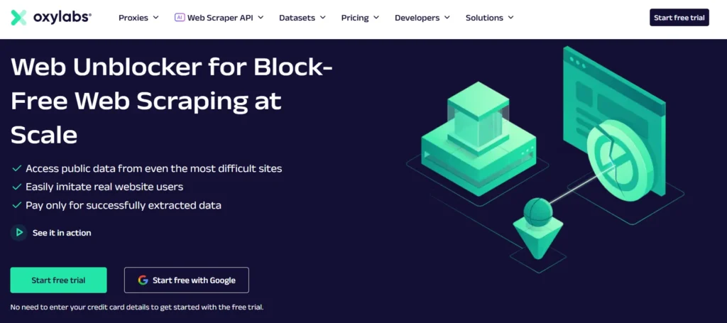 Oxylabs Best Web Unblockers