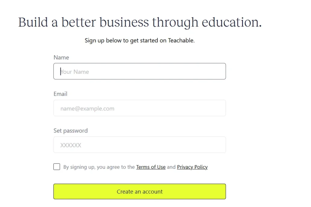 Teachable free trial
