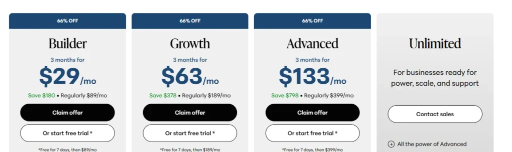 Teachable Pricing current