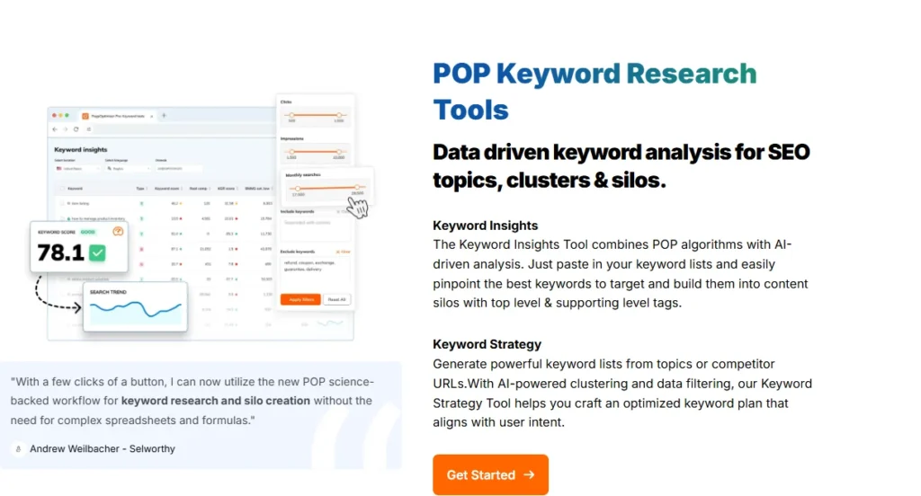 Keyword research tools 