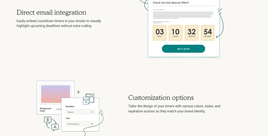 Deadline funnel features 