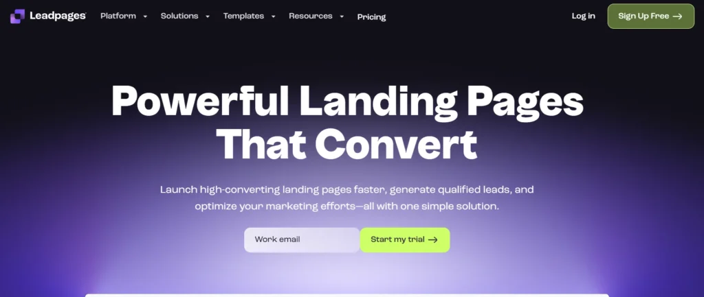 Leadpages overview