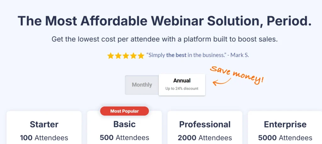 webinarjam Discount 