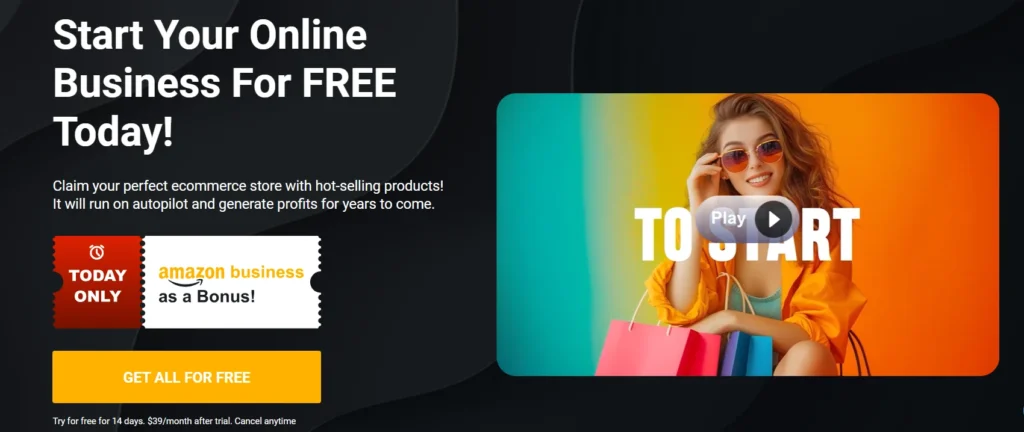 Alidropship free store 