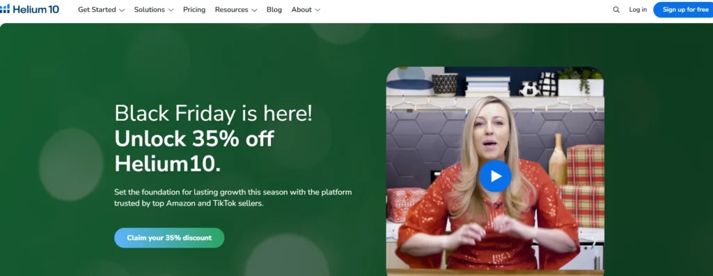 Helium 10 Black friday