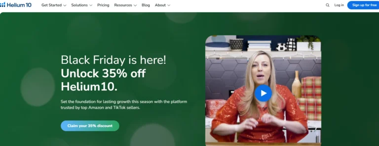 Helium 10 Black friday
