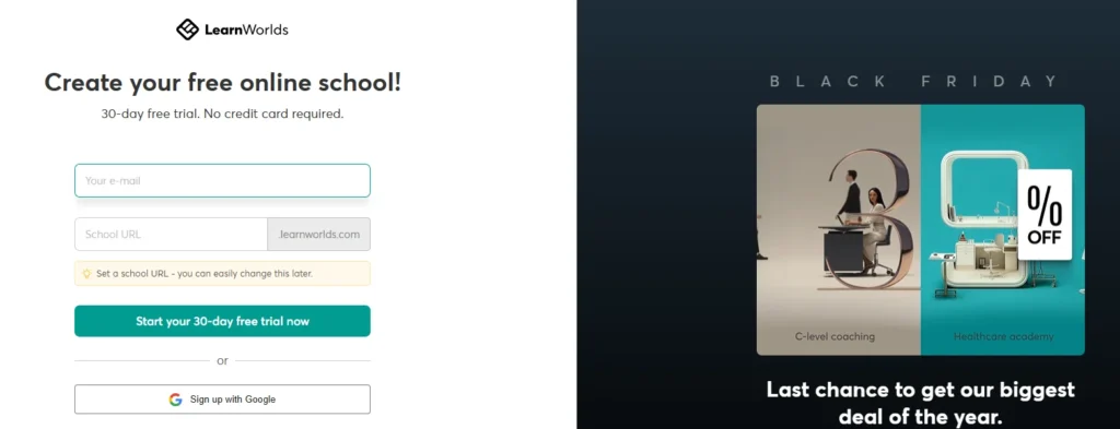 Learnworlds Free Trial 