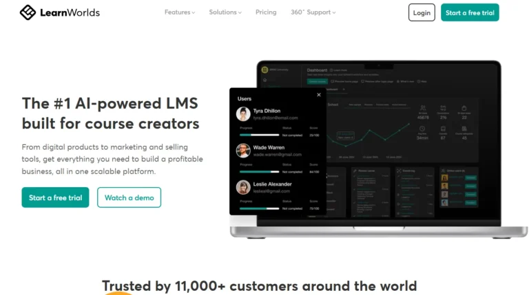 LearnWorlds Black Friday 2025 Deals: Save up to 34% OFF
