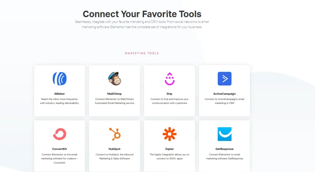 Elementor Integrations 