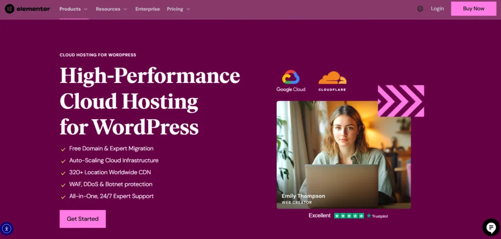 elementor hosting 