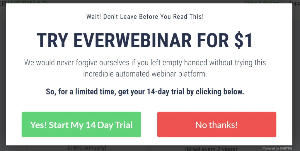 everwebinar free trial 