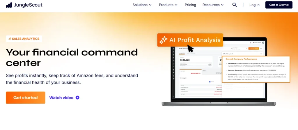 jungle Scout Sales Analytics 