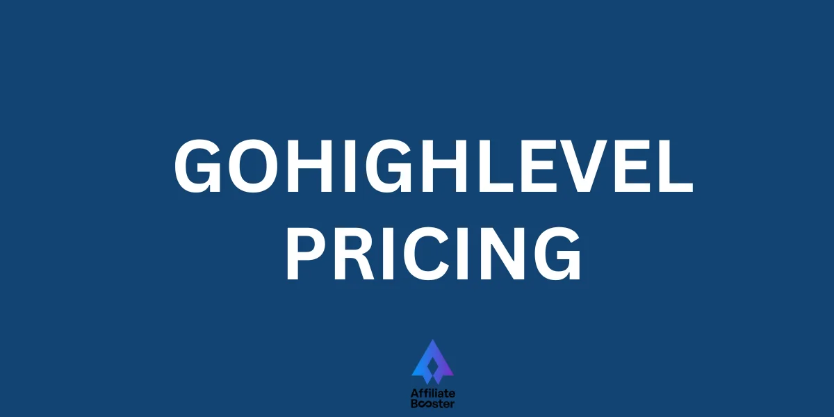 Gohighlevel Pricing