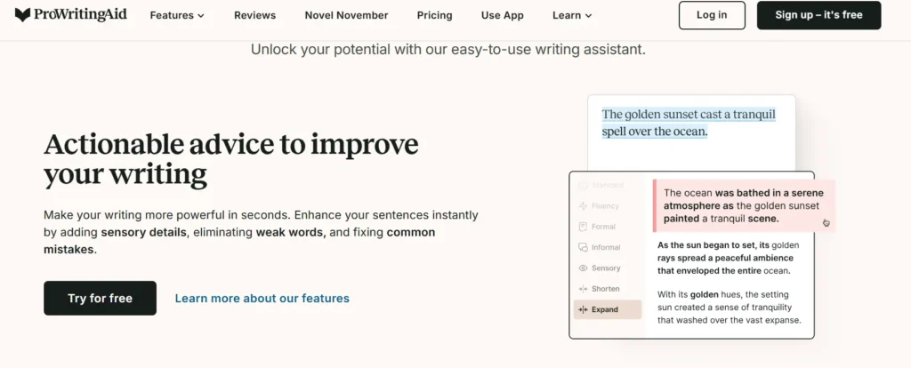 Prowriting Aid Grammarly Alternatives 