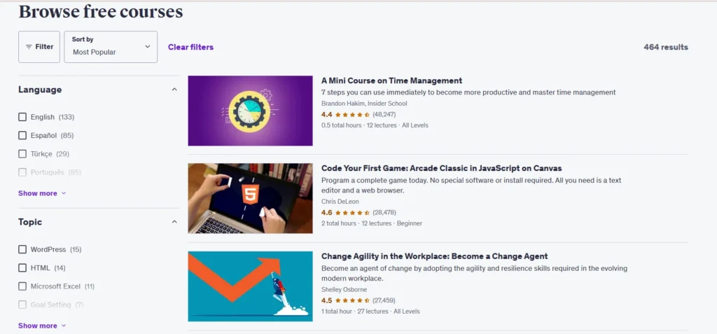 Udemy Free Courses 