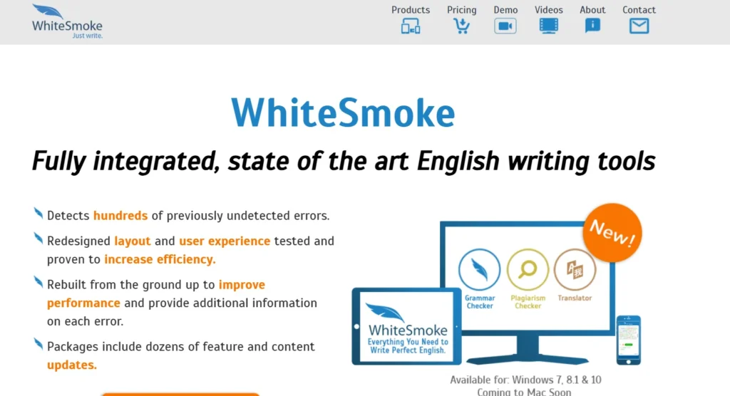 Whitesmoke Overview 