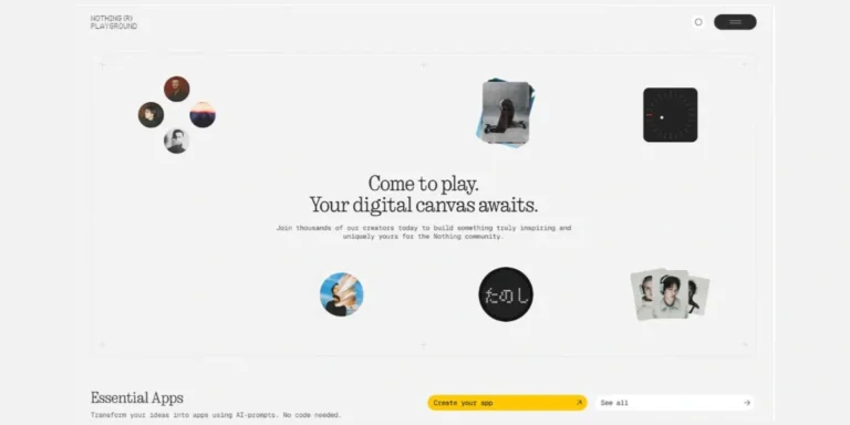 Nothing AI apps