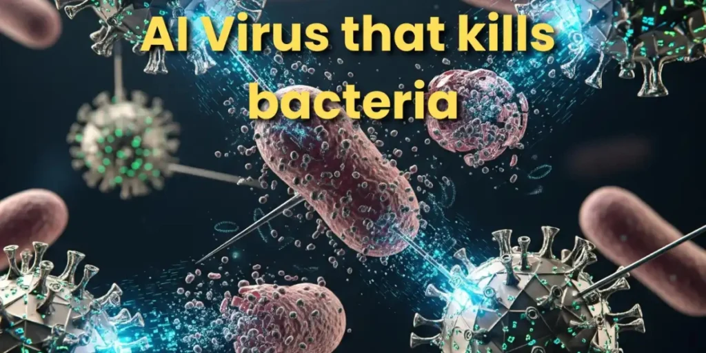 AI-created virus kills bacteria