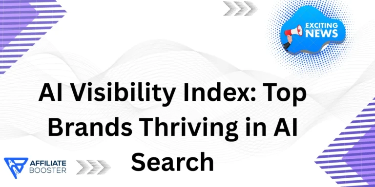 AI visibility index shows the thriving brands