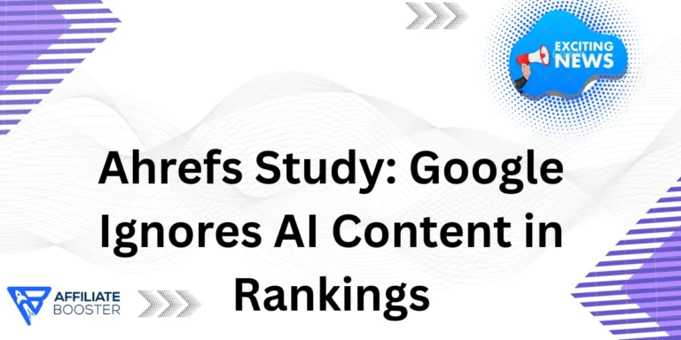 AI content in rankings