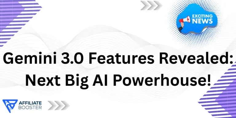 Gemini 3.0 Features Revealed: Next Big AI Powerhouse!