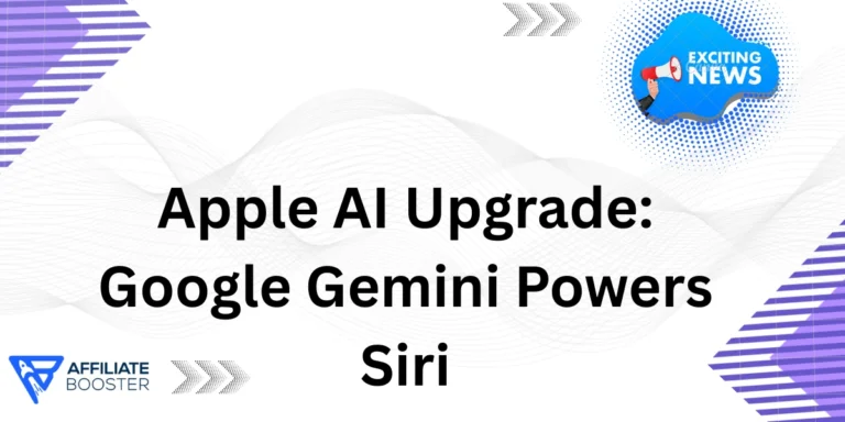 Apple AI Upgrade: Google Gemini Powers Siri