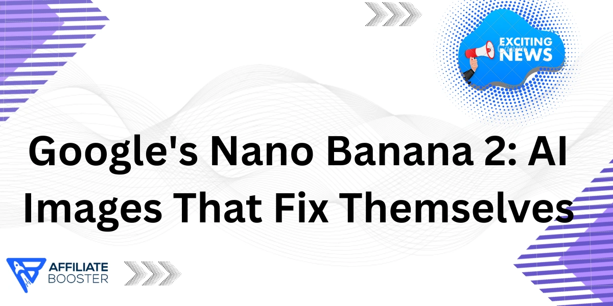 Google's Nano Banana 2: AI Images That Fix Themselves