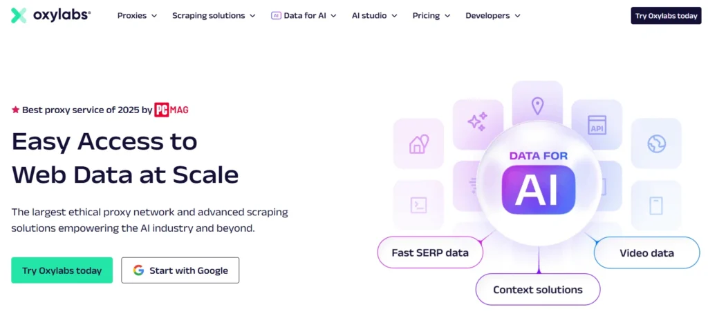 Oxylabs Telegram Proxy Provider