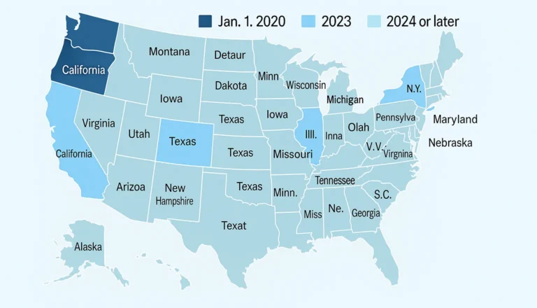 Quick Overview- States with Active Data Privacy Laws