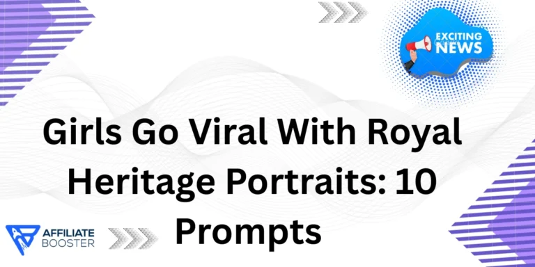 Girls Go Viral With Royal Heritage Portraits: 10 Prompts