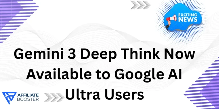 Gemini 3 Deep Think Now Available to Google AI Ultra Users
