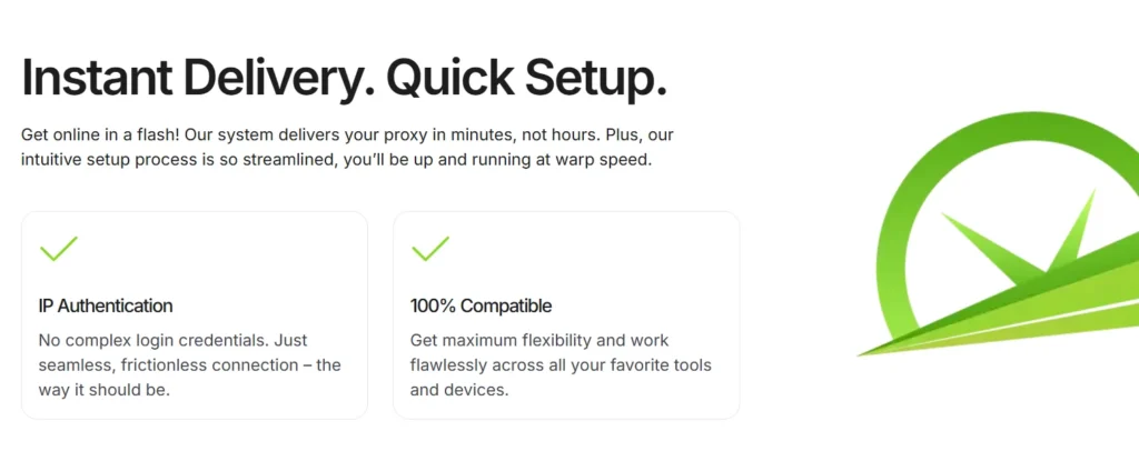 Instantproxies Key Features