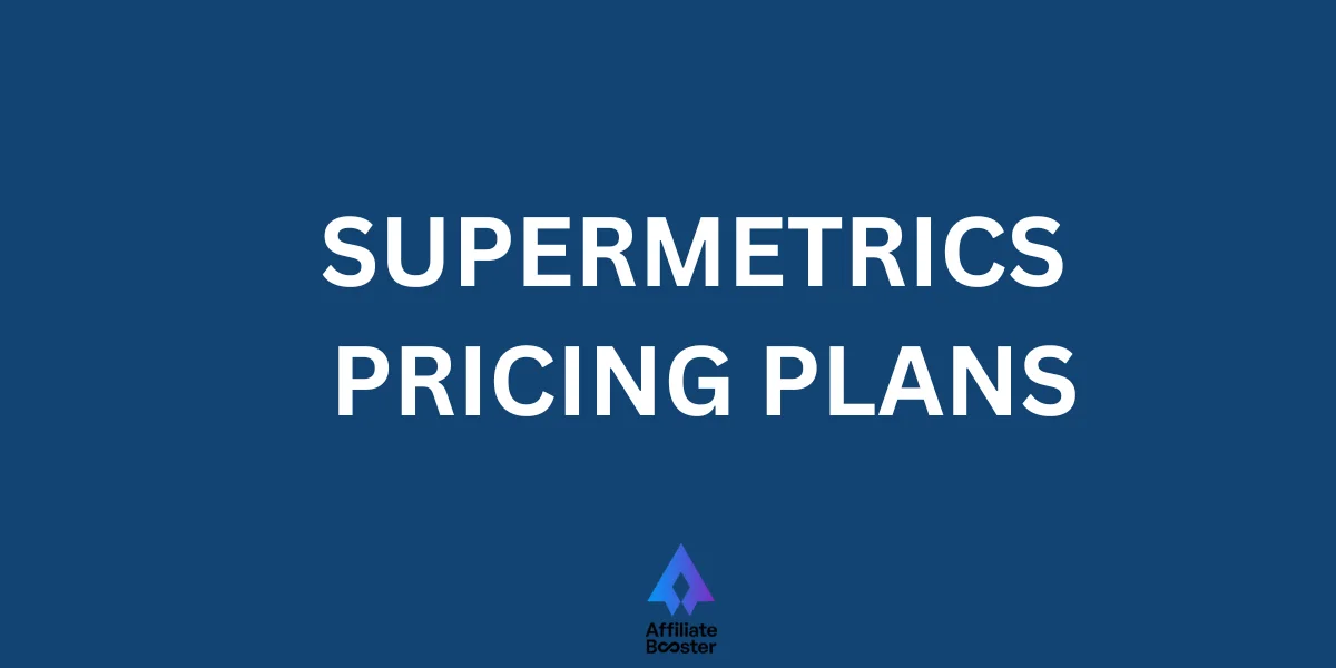Supermetrics Pricing Plans