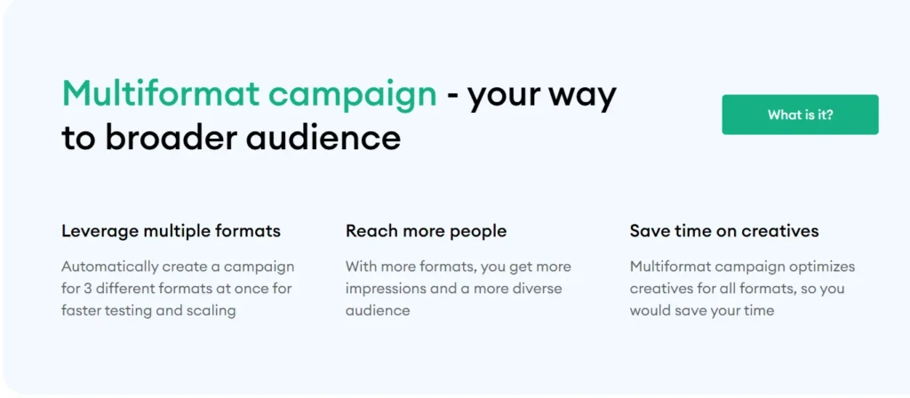 PropellerAds Features