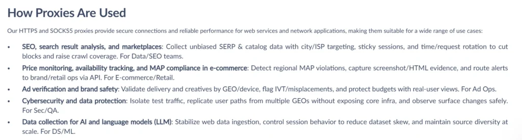 Proxy seller Proxies