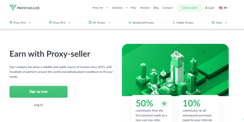 Proxyseller Affiliate Program