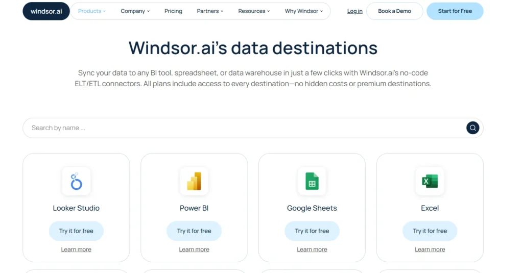 Windsor.ai Product offerings