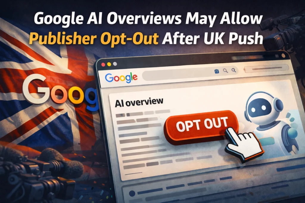 Google AI Overviews May Allow Publisher Opt-Out After UK Push