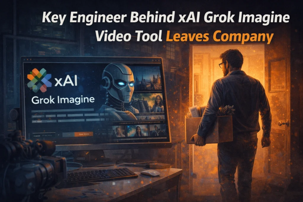 Key Engineer Behind xAI Grok Imagine Video Tool Leaves Company