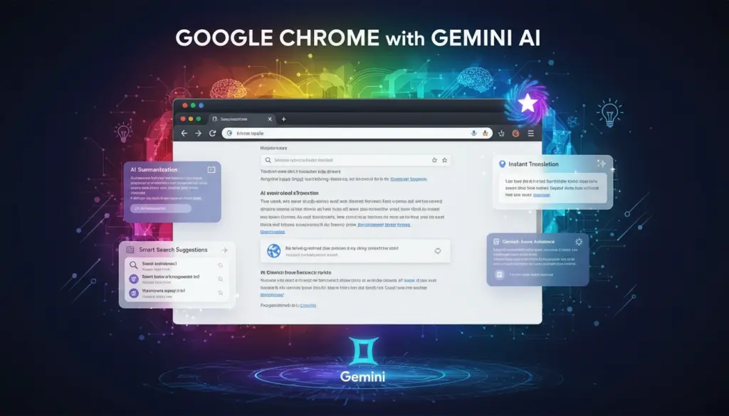 Google Launches Gemini AI in Chrome for Smarter Browsing