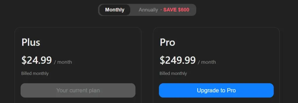 Genspark Pricing
