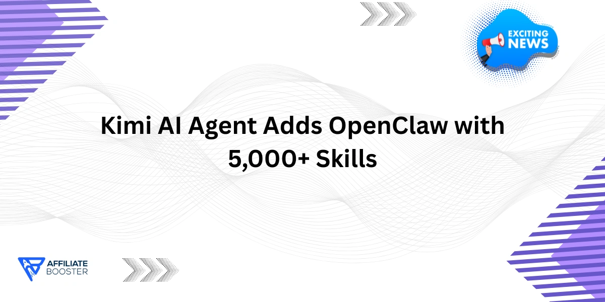 Kimi AI Agent Adds OpenClaw with 5,000+ Skills