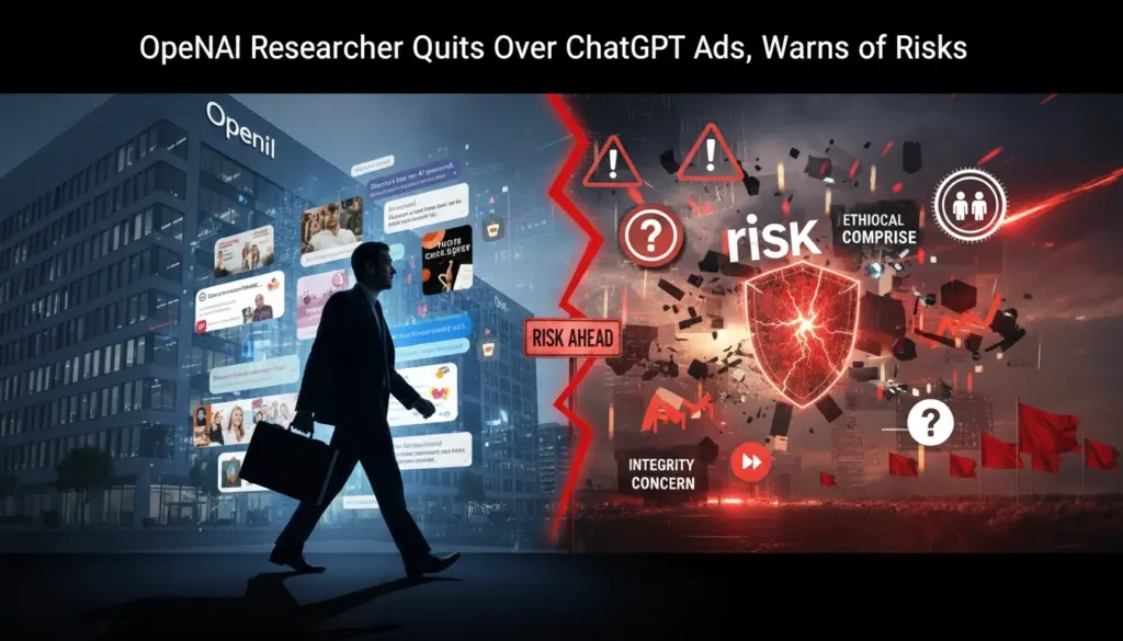 OpenAI Researcher Quits Over ChatGPT Ads, Warns of Risks