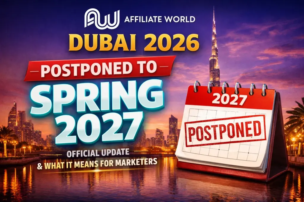 Affiliate World Postponed 2026
