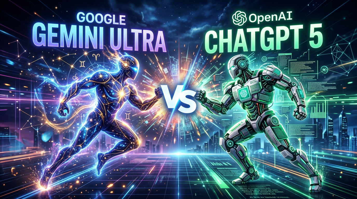 Google Gemini Ultra vs ChatGPT 5: The AI War of 2026 — Who Actually Wins?
