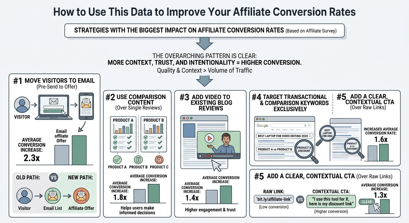 How to Use This Data to Improve Your Affiliate Conversion Rates