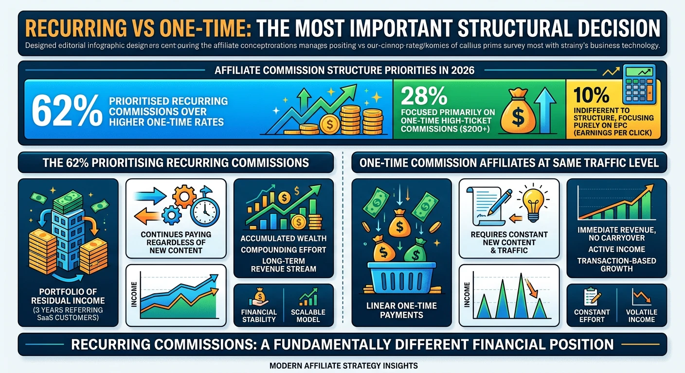 Recurring vs One-Time: The Most Important Structural Decision