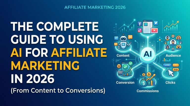 The Complete Guide to Using AI for Affiliate Marketing in 2026 (From Content to Conversions)